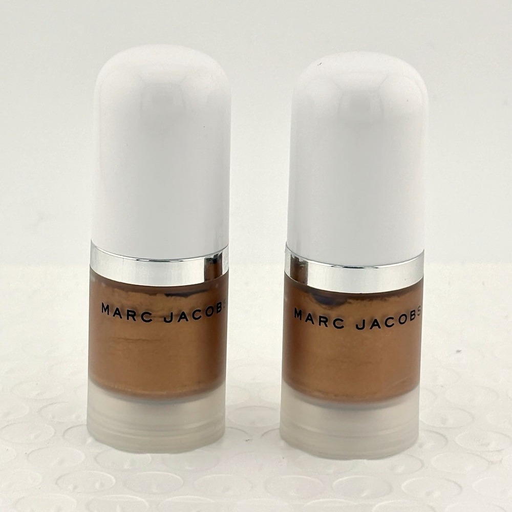 Marc Jacobs Lot 2X DEW DROPS Coconut Gel Highlighter 54 Tantalize 0.17 oz New